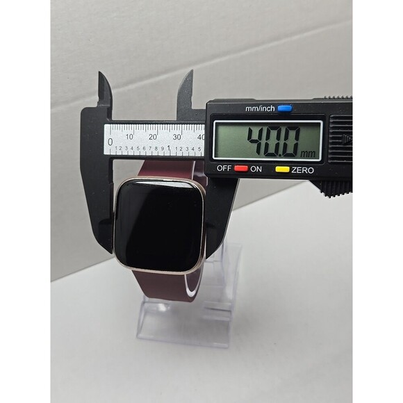 Fitbit Versa 2 Smartwatch Gray 40mm Alexa WR50M Always On Display No Charger - Picture 5 of 11